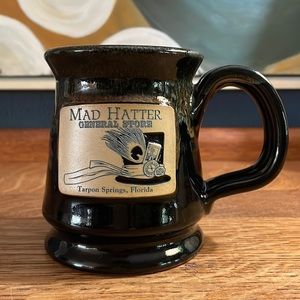 Mad Hatter General Store Hand-Thrown Ceramic Coffee Mug
